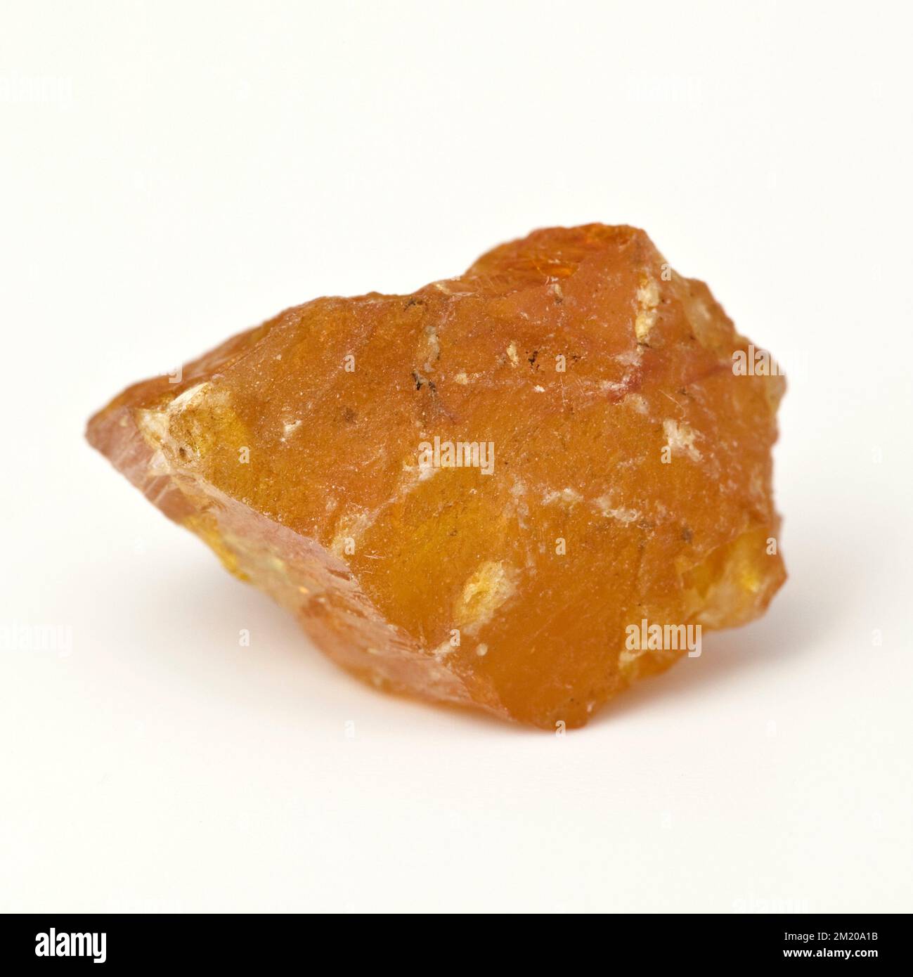 Macro close up colour photograph of 'Sphalerite' a semi precious