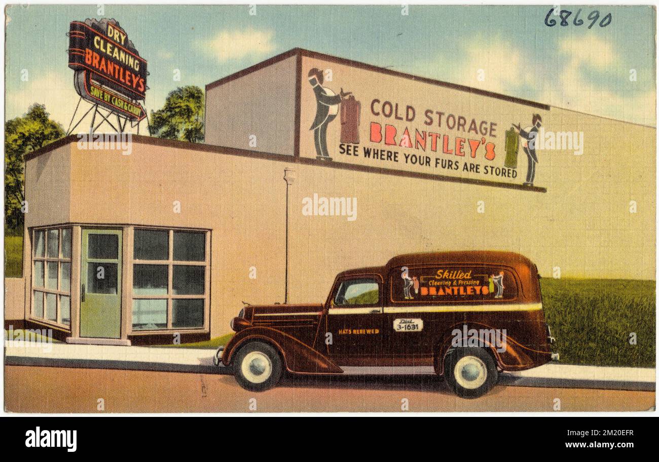 Brantley's Dry Cleaning, Brantley's Cold Storage, see where your furs