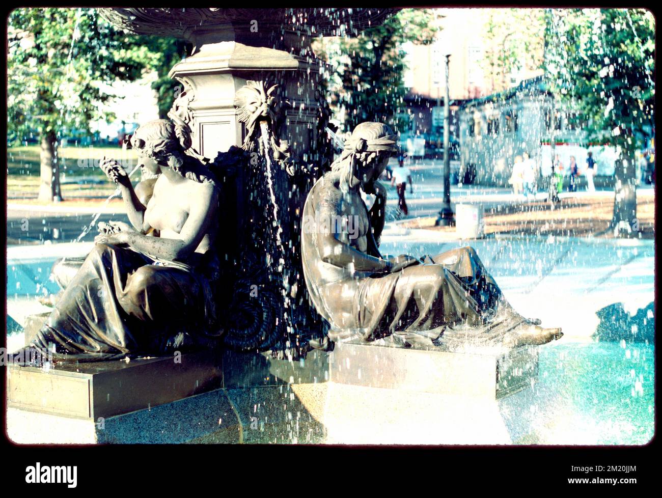 Brewer Fountain, Boston Common , Fountains. Edmund L. Mitchell
