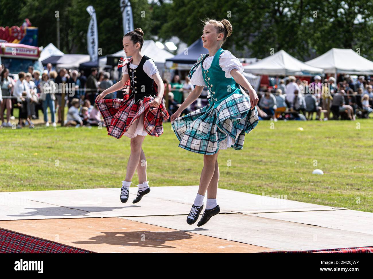 oldmeldrum highland games Stock Photo Alamy