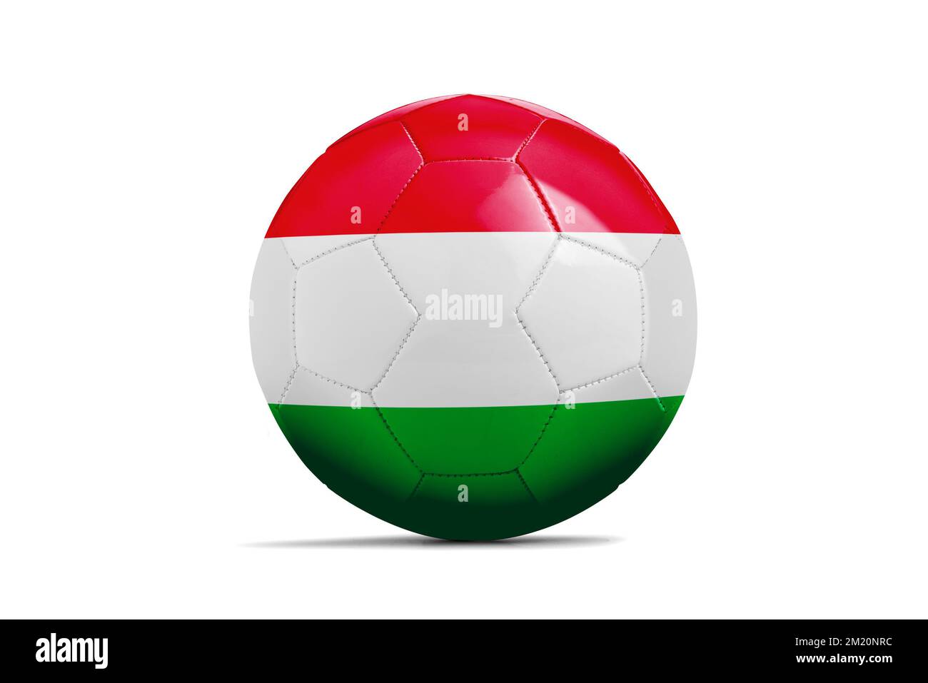 Soccer balls with team flags, Football Euro 2016. Group F, Hungary