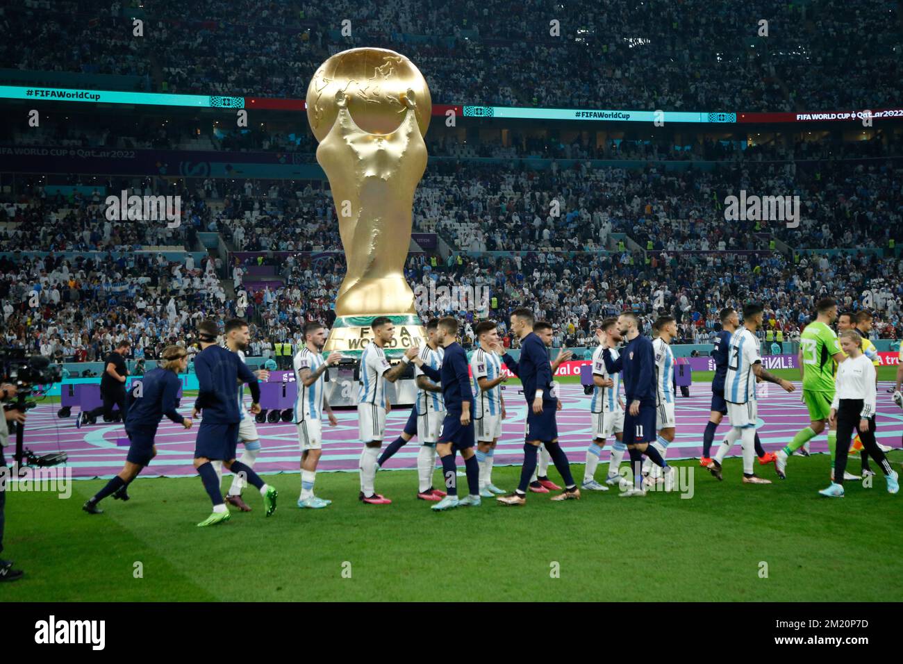 Doha Qatar 13th Dec 2022 Argentina Player During A Fifa World Cup