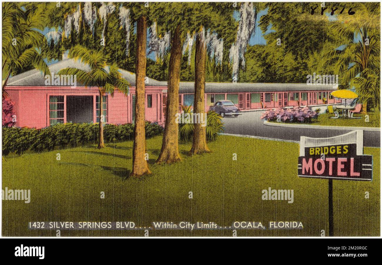 Bridges Motel, 1432 Silver Springs Blvd., within city limits Ocala