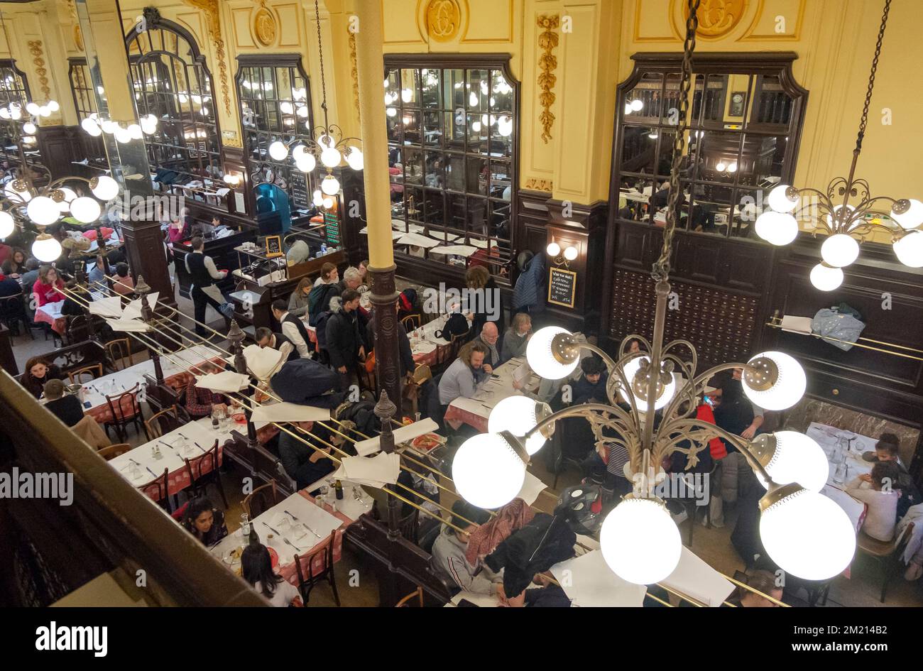 Le Bouillon Chartier "Chez Chartier" is a wellknown restaurant in