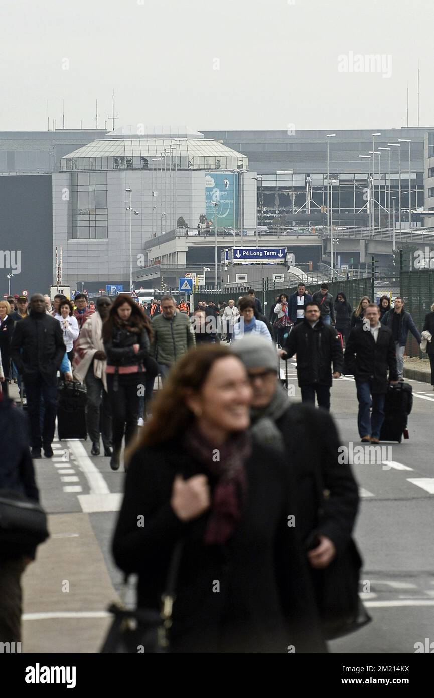 Brussels bombing 2016 hi-res stock photography and images - Alamy, image size:865x1390