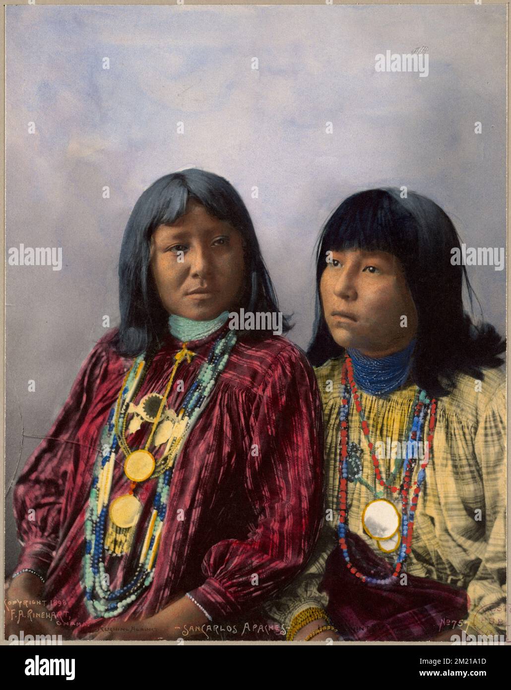 Brushing Against, Little Squint Eyes, San Carlos Apaches , Indians of