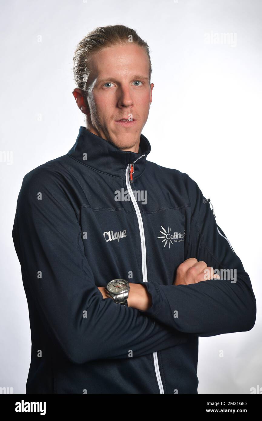 Swedish Jonas Ahlstrand Of Cofidis Poses For The Photographer Ahead Of