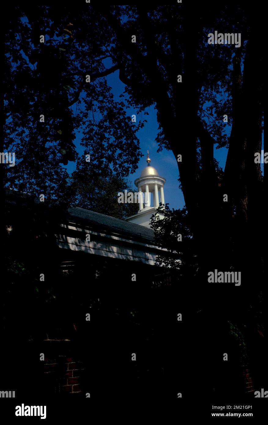 Building with cupola , Buildings, Cupolas. Edmund L. Mitchell