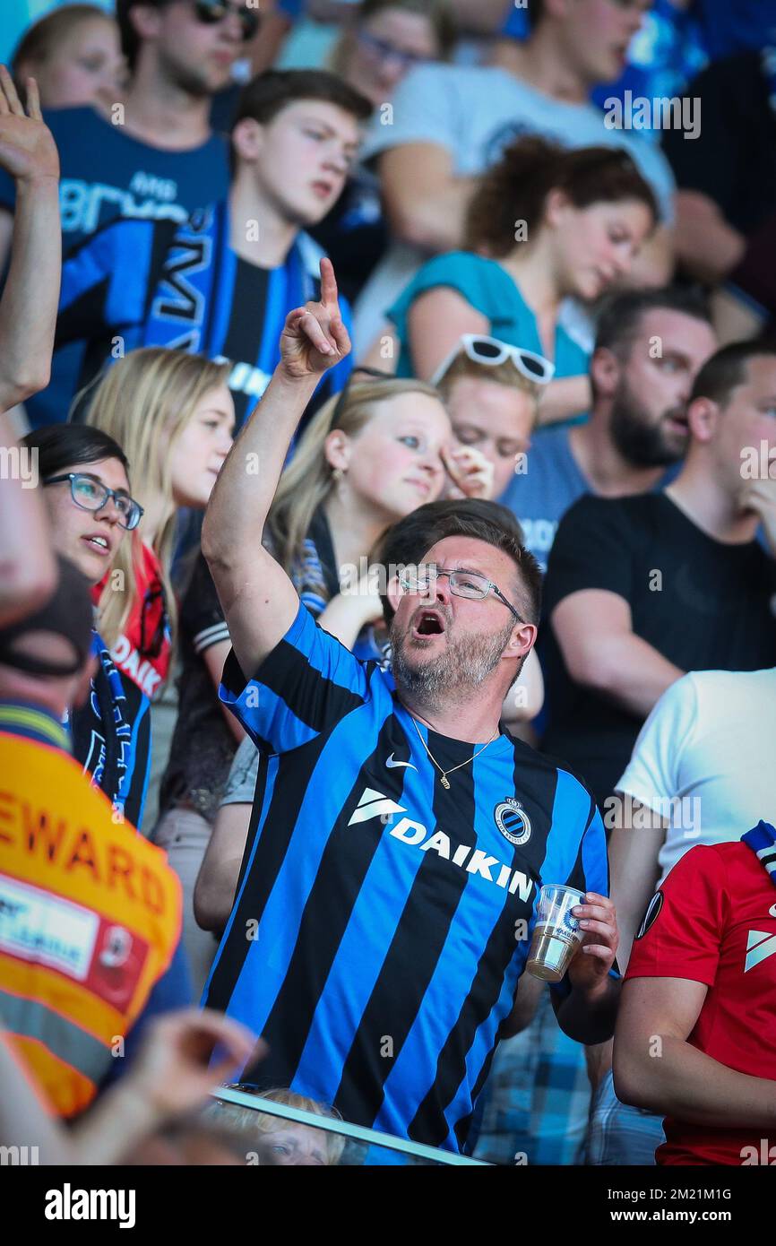 Brugge fans hi-res stock photography and images - Alamy