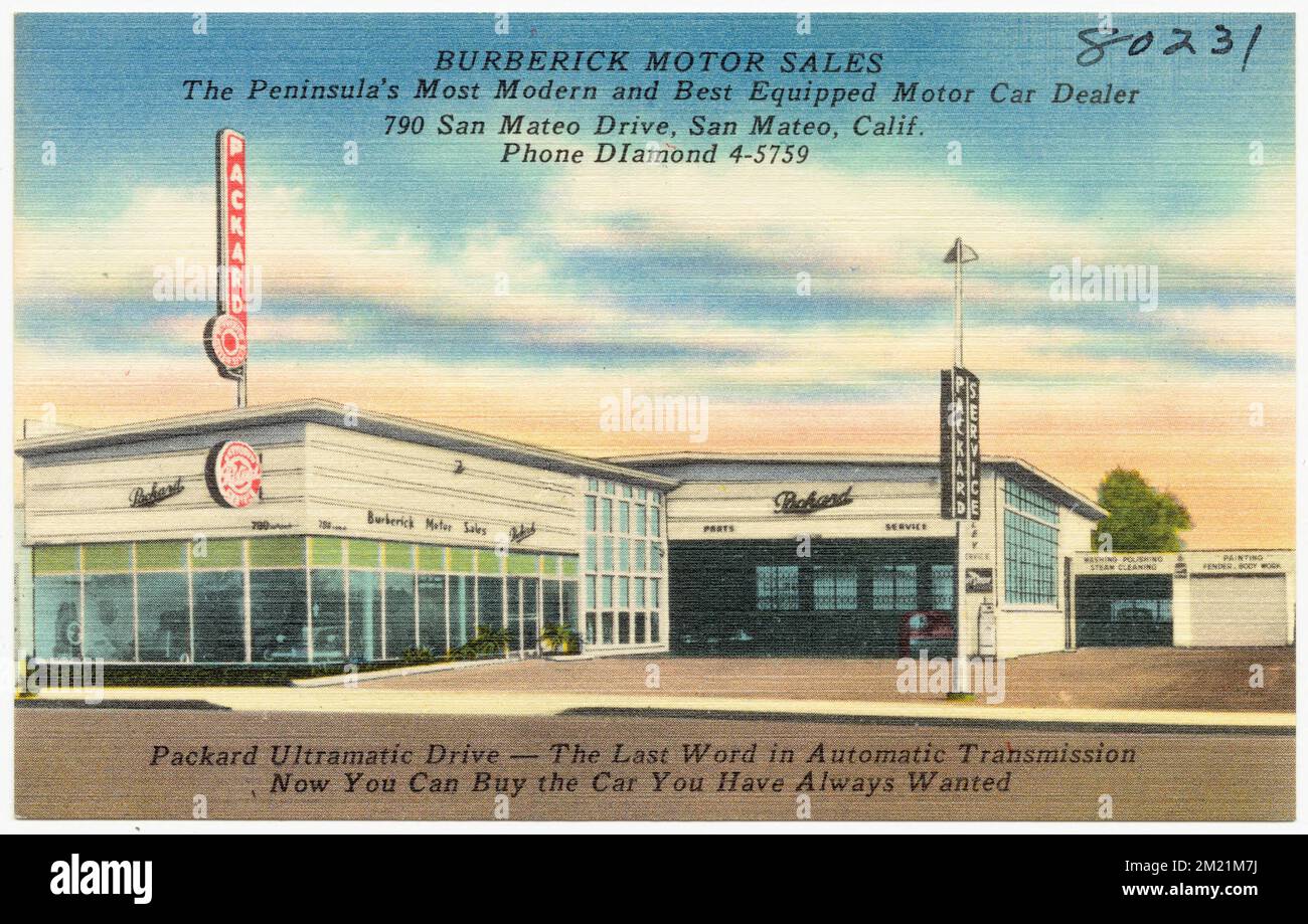 Burberick Motor Sales, The Peninsula's Most Modern and Best Equipped