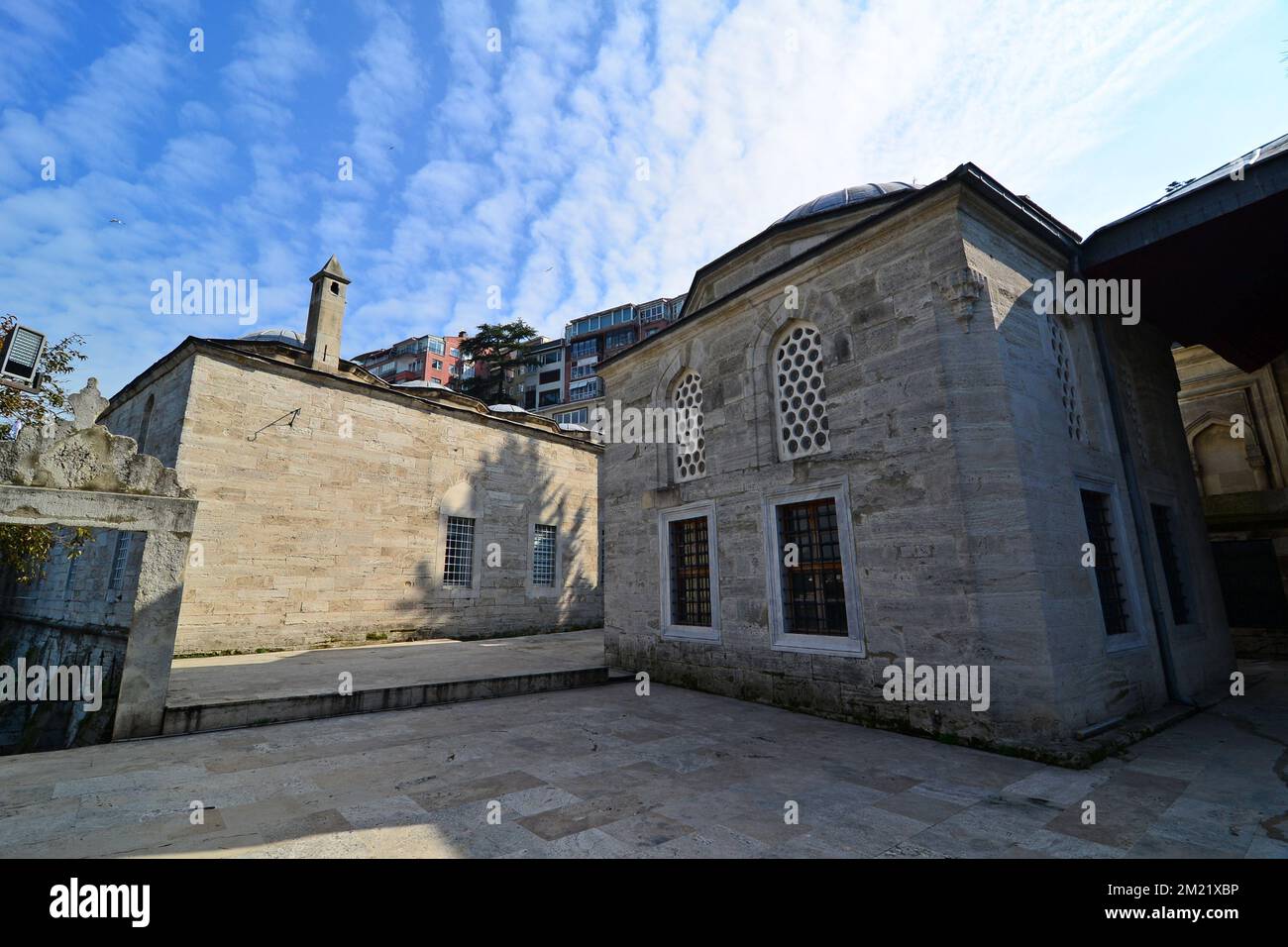 Mihrimah Sultan Mosque and Complex, located in Uskudar district of ...