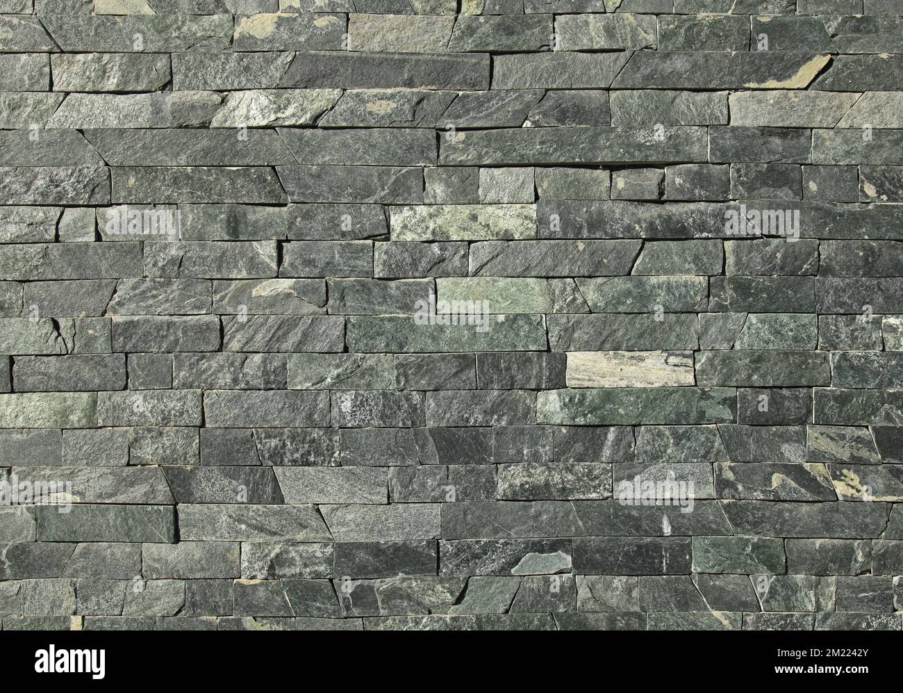 Decorative wall texture, background. Backdrop of a grey brick surface ...