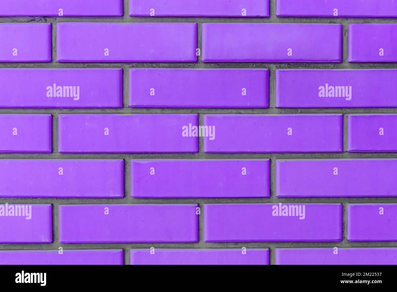 Purple lilac violet color brick blocks wall texture background