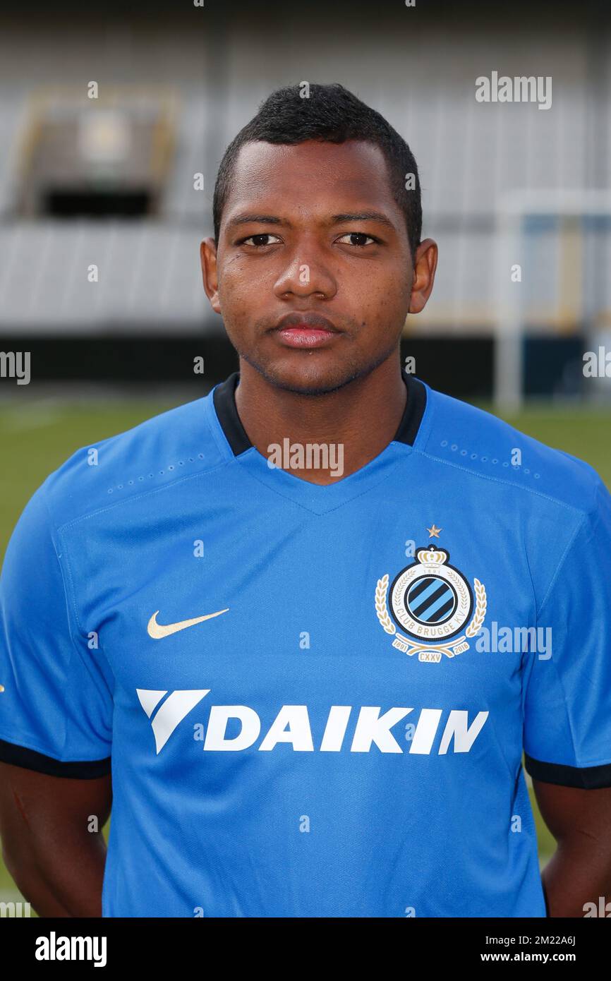 Club's Jose Izquierdo poses for the photographer during the 20162017