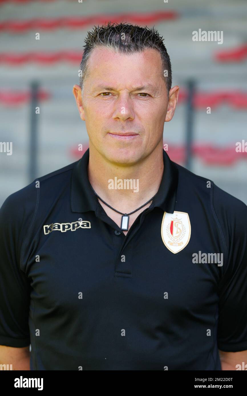 Standard's assistant coach Eric Deflandre poses during the 20162017