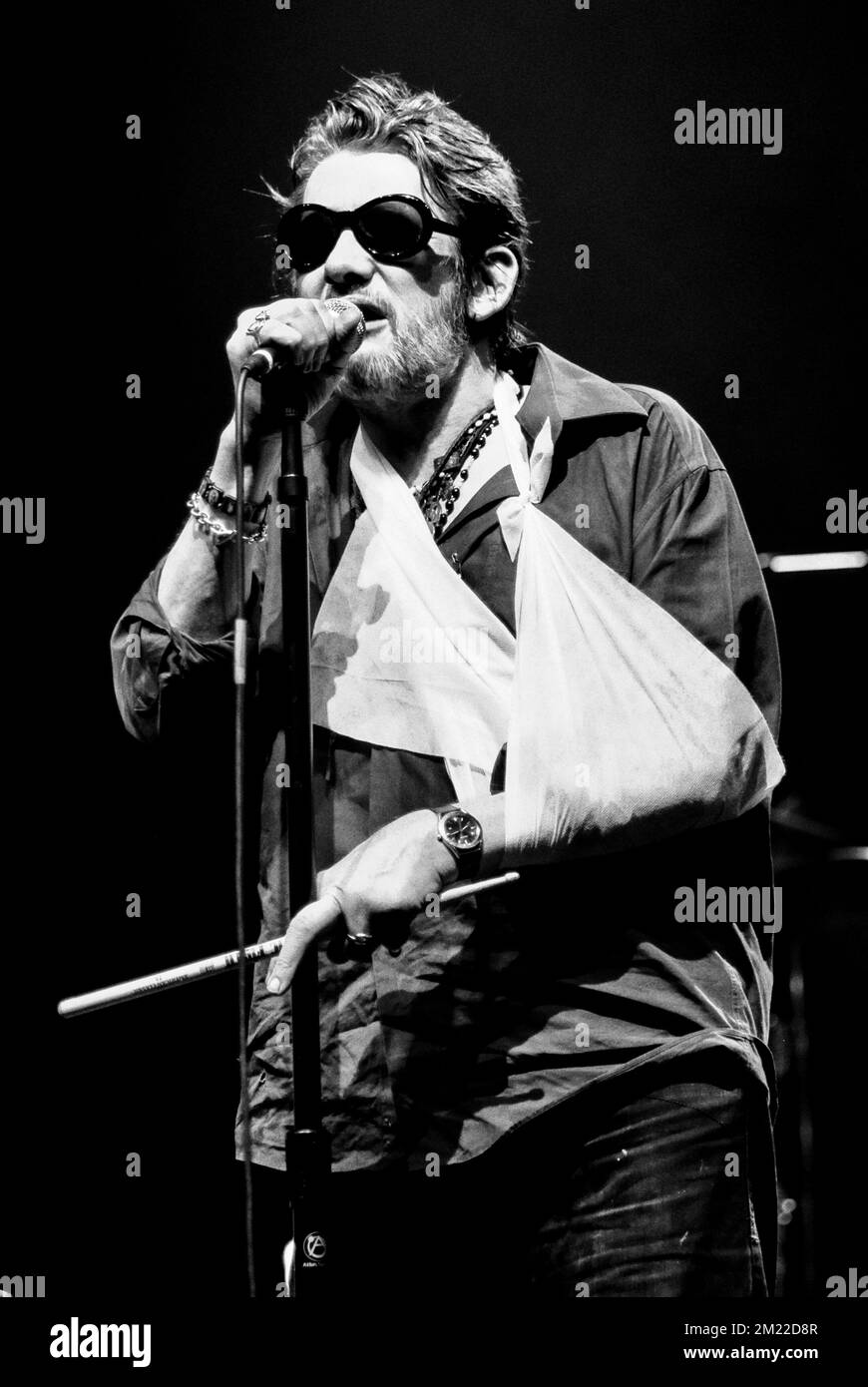 Shane MacGowan - The Pogues, V2008, Hylands Park, Chelmsford, Essex, Britain - 16 August 2008 Stock Photo