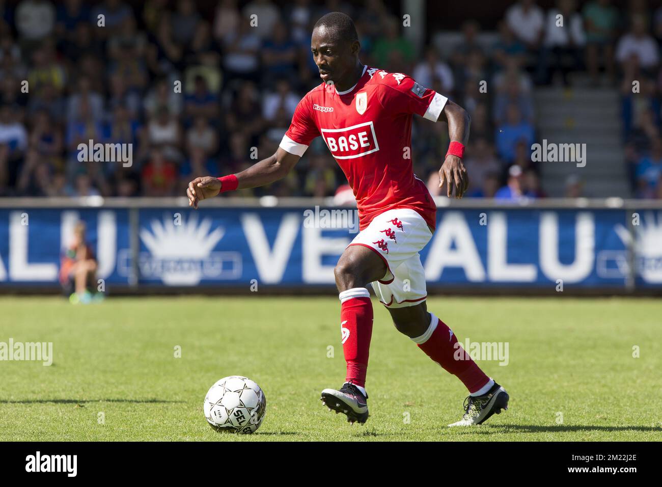 Standard's Eyong Enoh pictured during the Jupiler Pro League match between Westerlo and Standard de Liege, in Westerlo, Sunday 31 July 2016, on the first day of the Belgian soccer championship.  Stock Photo