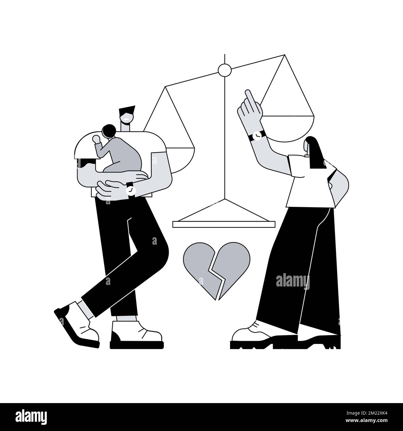 Broken Justice Scales Black And White Stock Vector Images Alamy broken-justice-scales-black-and-white-stock-vector-images-alamy