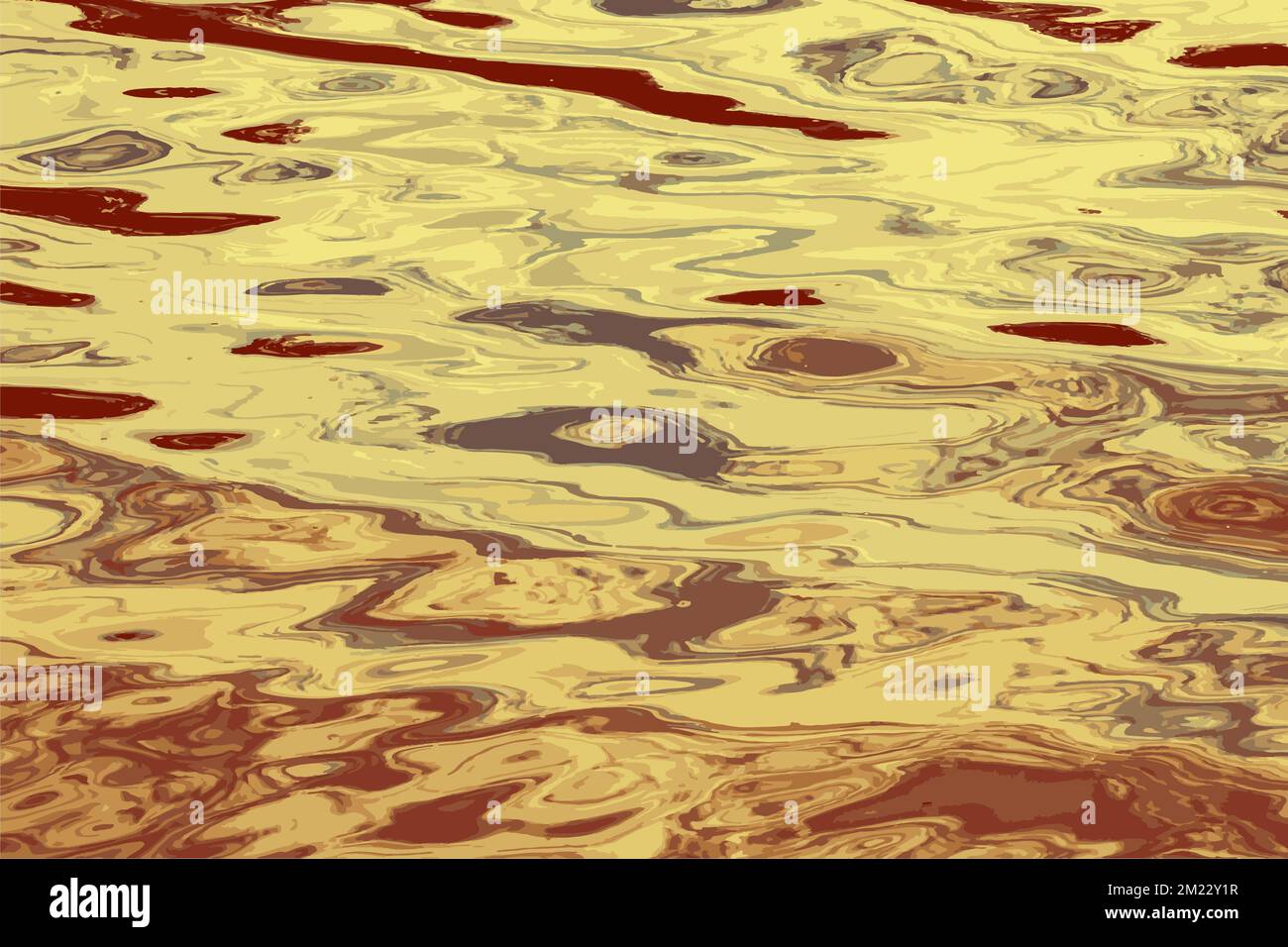 Vector illustration of water ripple texture background. Wavy water ...