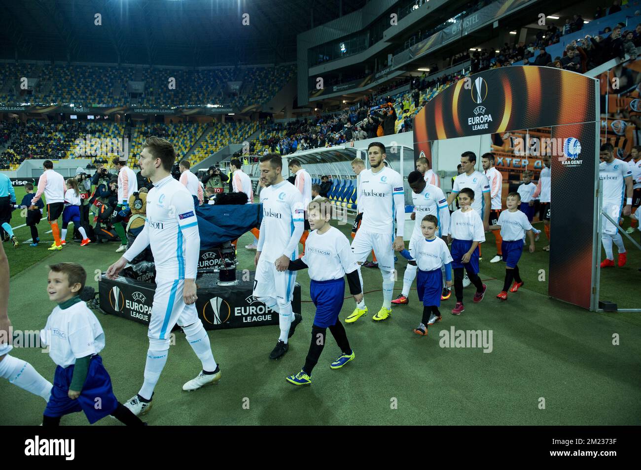 KAA Gent Europa League group stage kickoff ceremony Key Facts