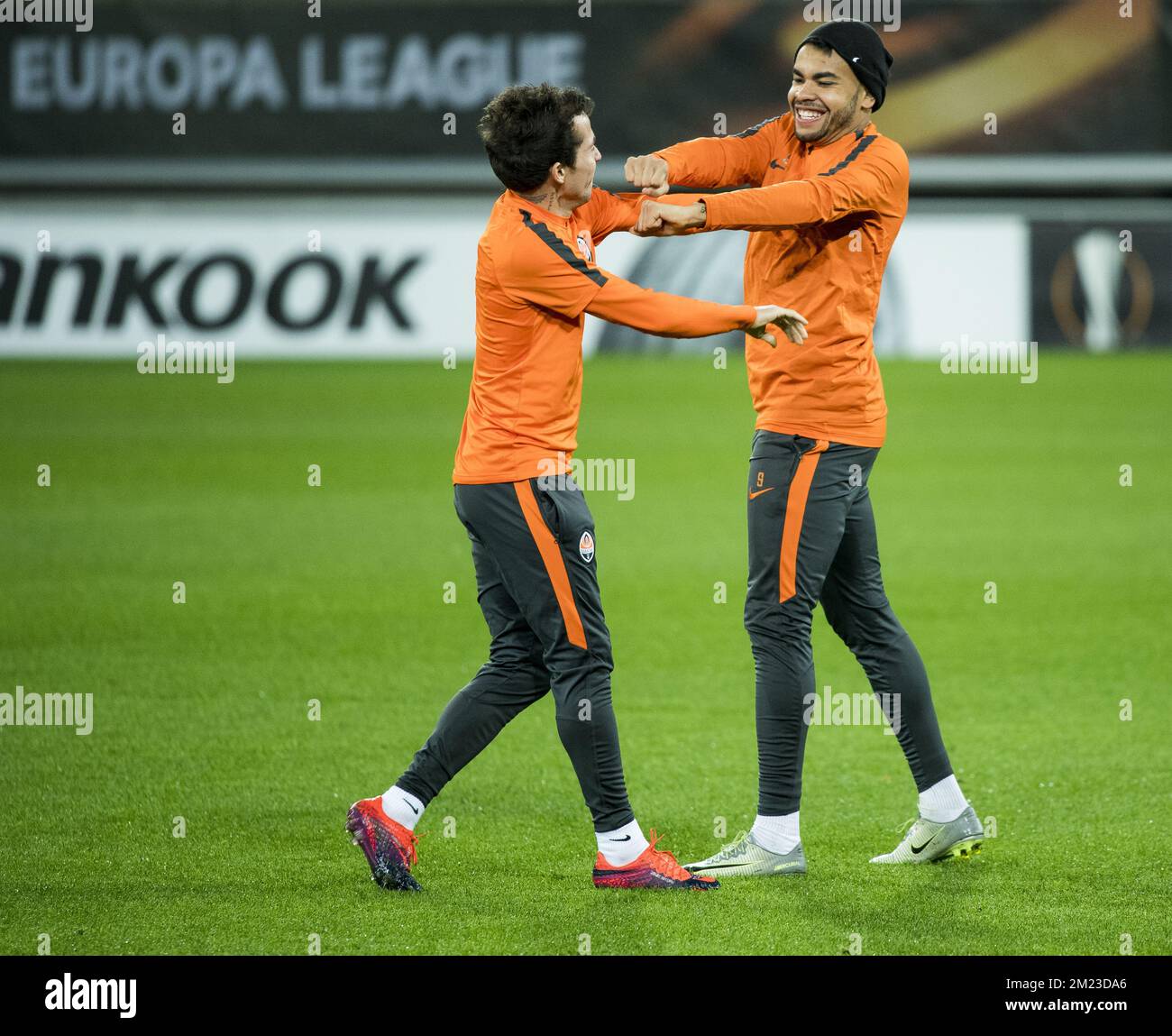 Shakhtar midfielder Dentinho pictured in action during a