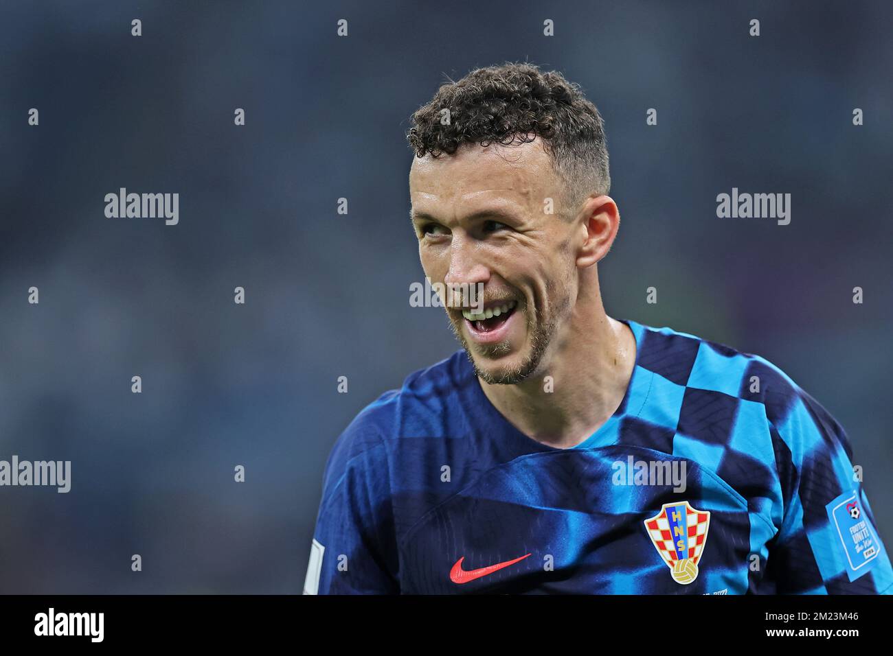 Doha, Qatar. 13th Dec, 2022. Ivan Perisic of Croatia, during the match between Argentina and Croatia, for the semifinal of the FIFA World Cup Qatar 2022, at Lusail Stadium, this Tuesday, 13. 30761 (Heuler Andrey/SPP) Credit: SPP Sport Press Photo. /Alamy Live News Stock Photo