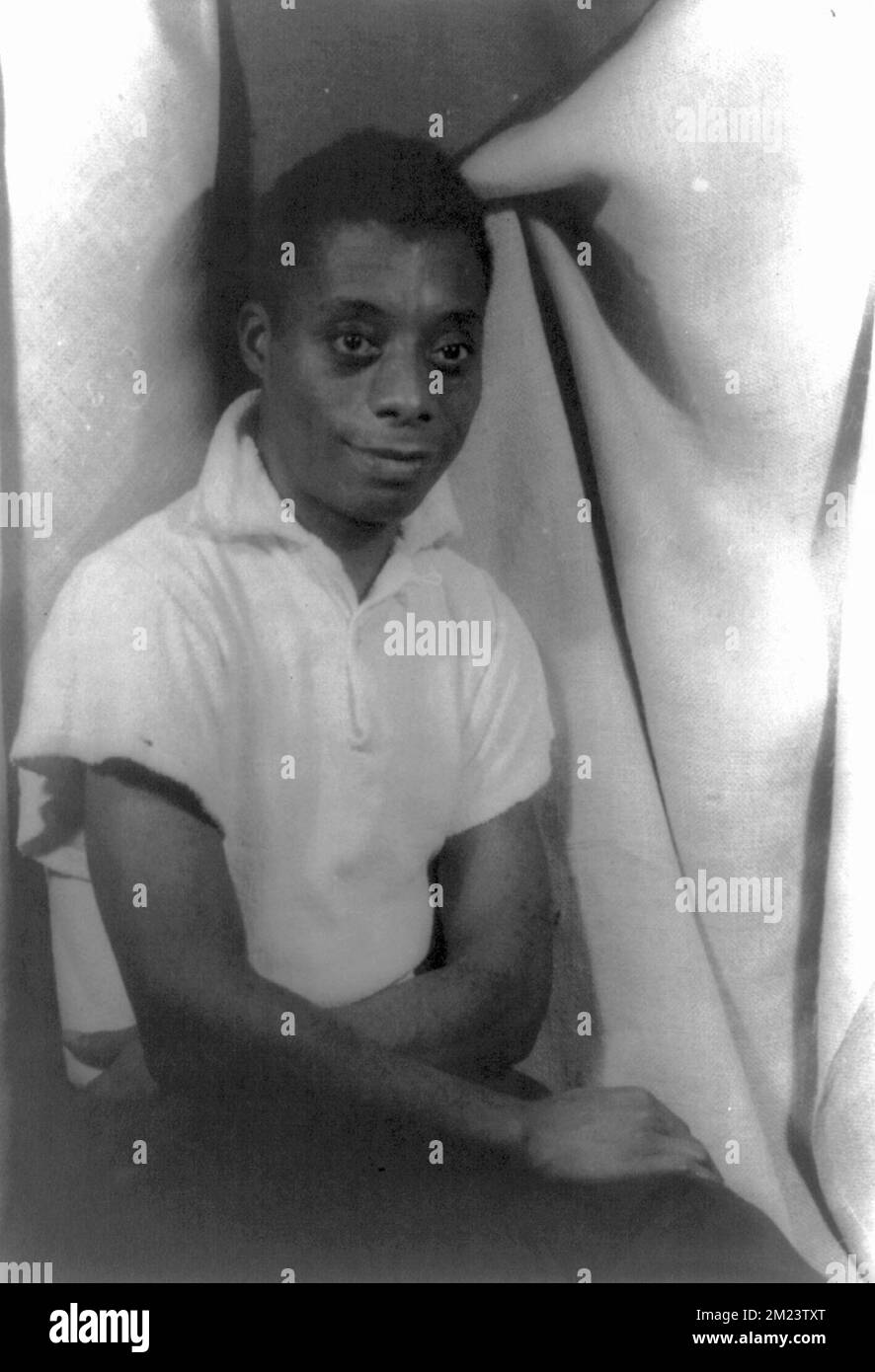 James Baldwin, James Arthur Baldwin (1924 – 1987) American writer. Stock Photo