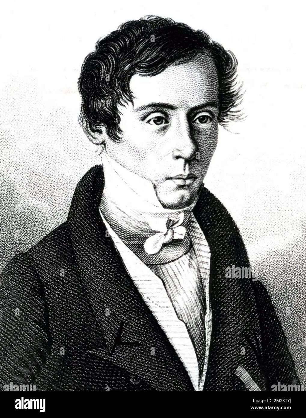 Augustin-Jean Fresnel, Augustin-Jean Fresnel, (1788 – 1827) French physicist Stock Photo