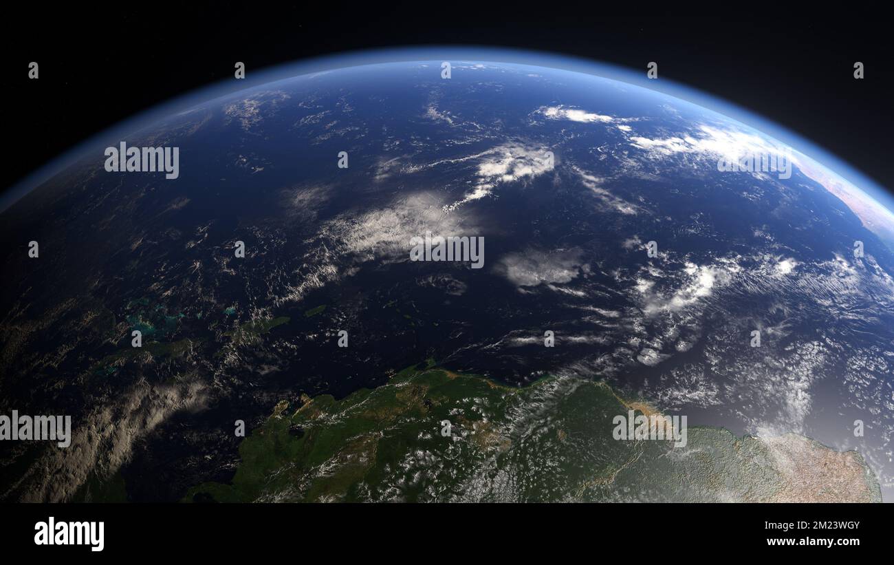 Earth view from space hi-res stock photography and images - Alamy