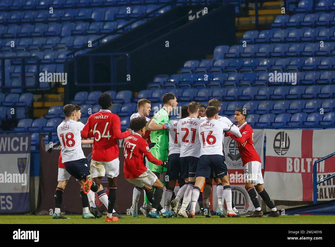 Bolton wanderers vs manchester united hi-res stock photography and ...