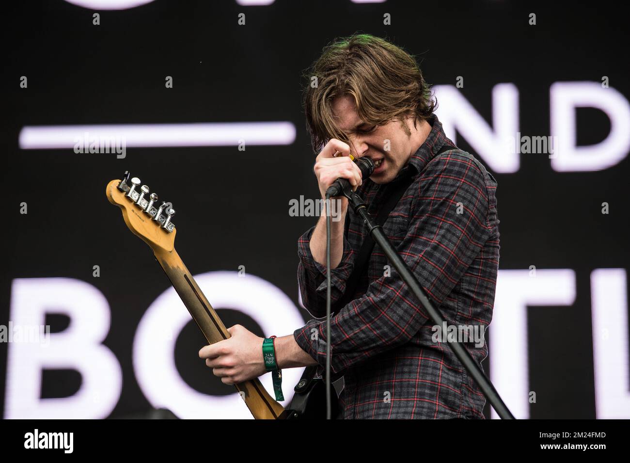 Governors Ball Catfish and the Bottlemen in concert Stock Photo Alamy