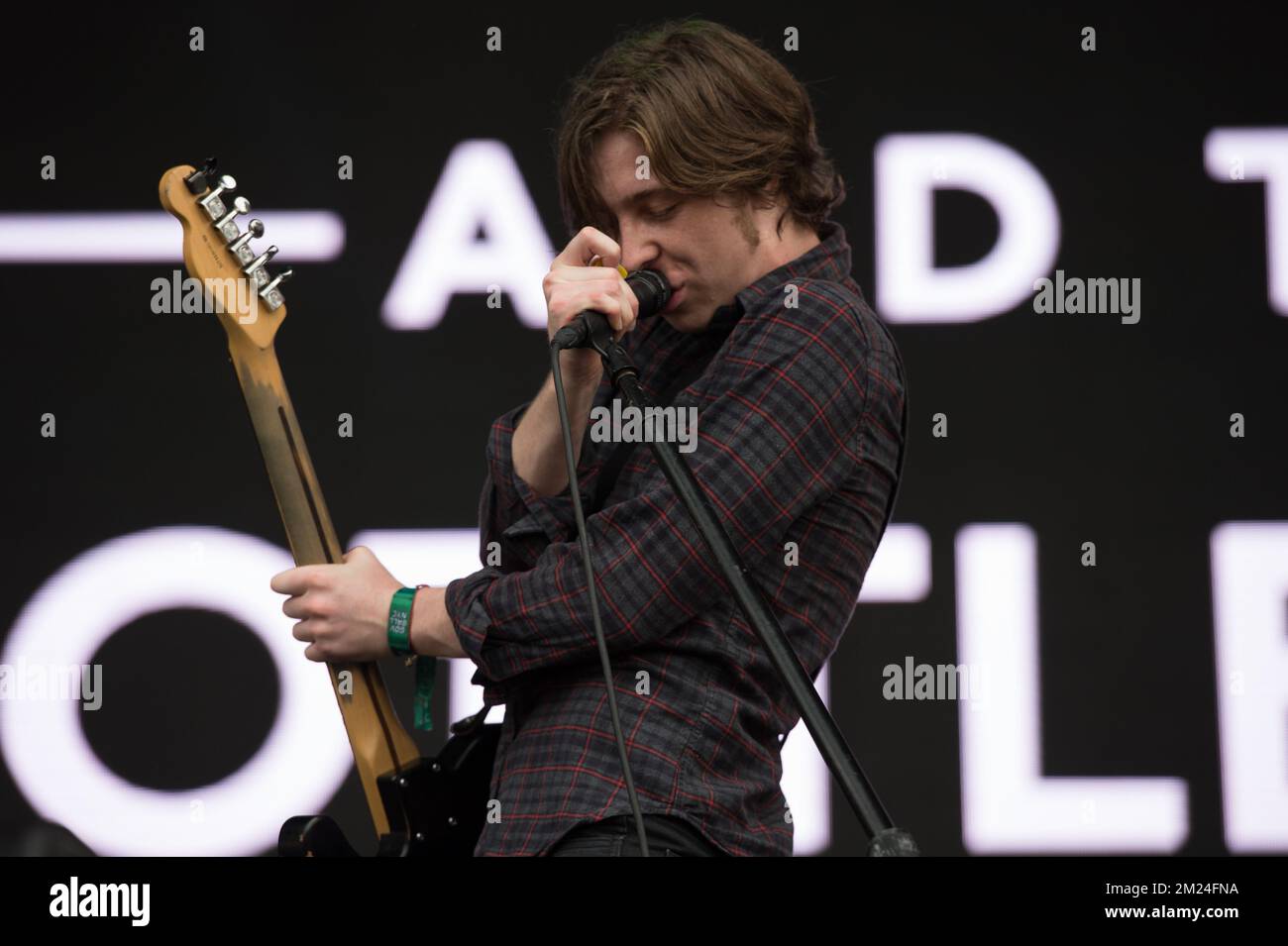 Governors Ball Catfish and the Bottlemen in concert Stock Photo Alamy