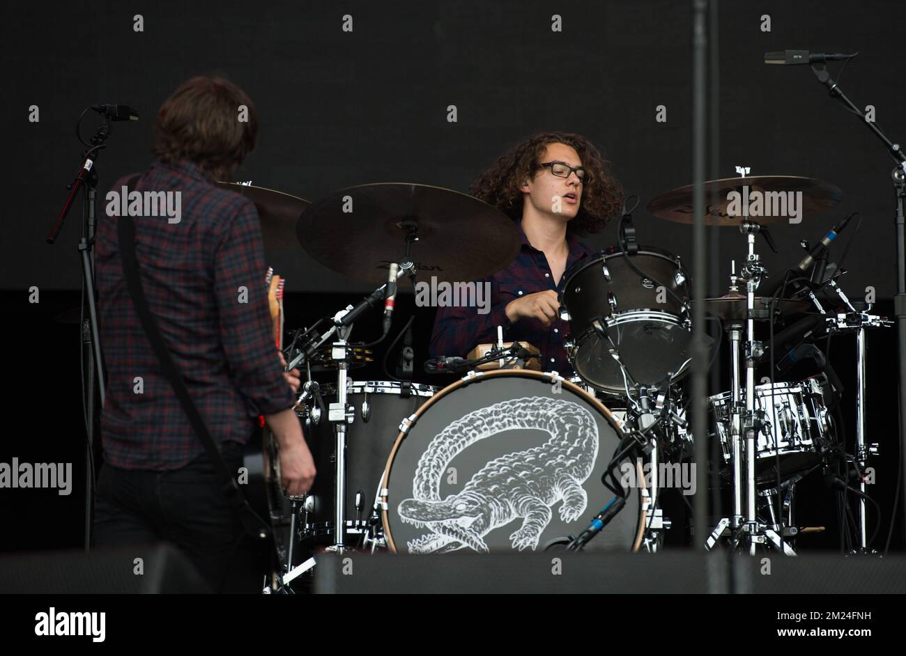 Governors Ball - Catfish and the Bottlemen in concert Stock Photo