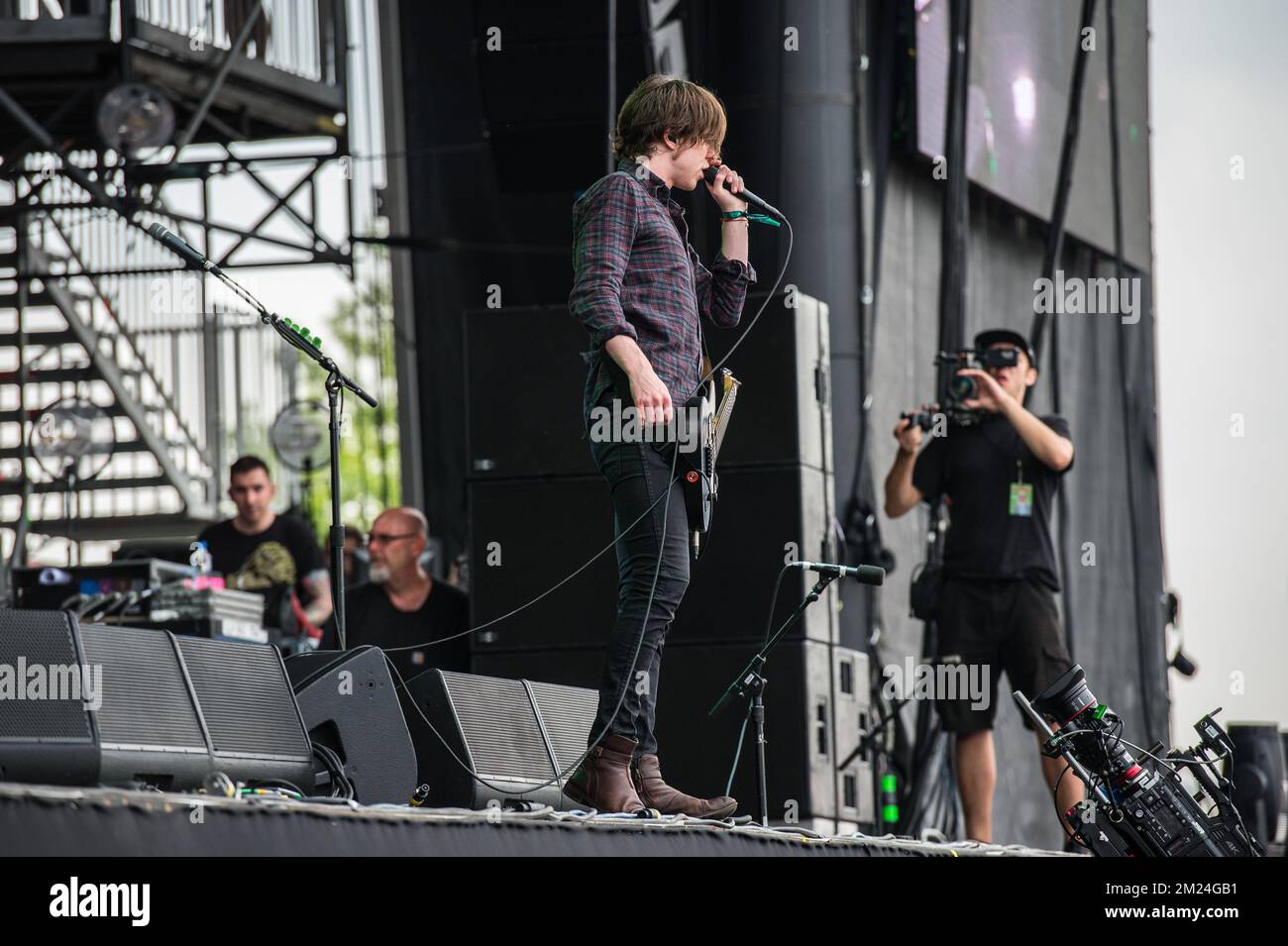 Governors Ball - Catfish and the Bottlemen in concert Stock Photo