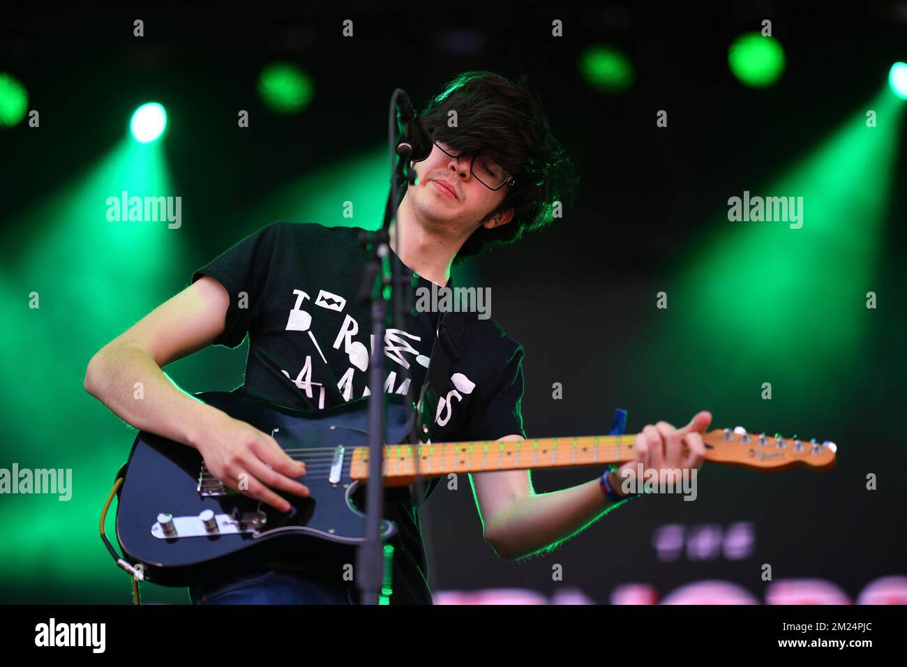 Governors Ball - Car Seat Headrest in concert Stock Photo
