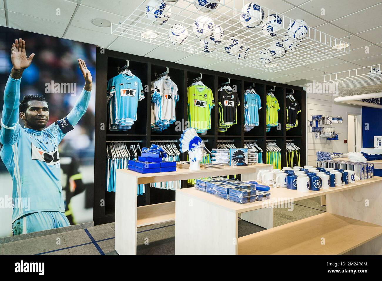 Illustration picture shows the of Belgian first league soccer