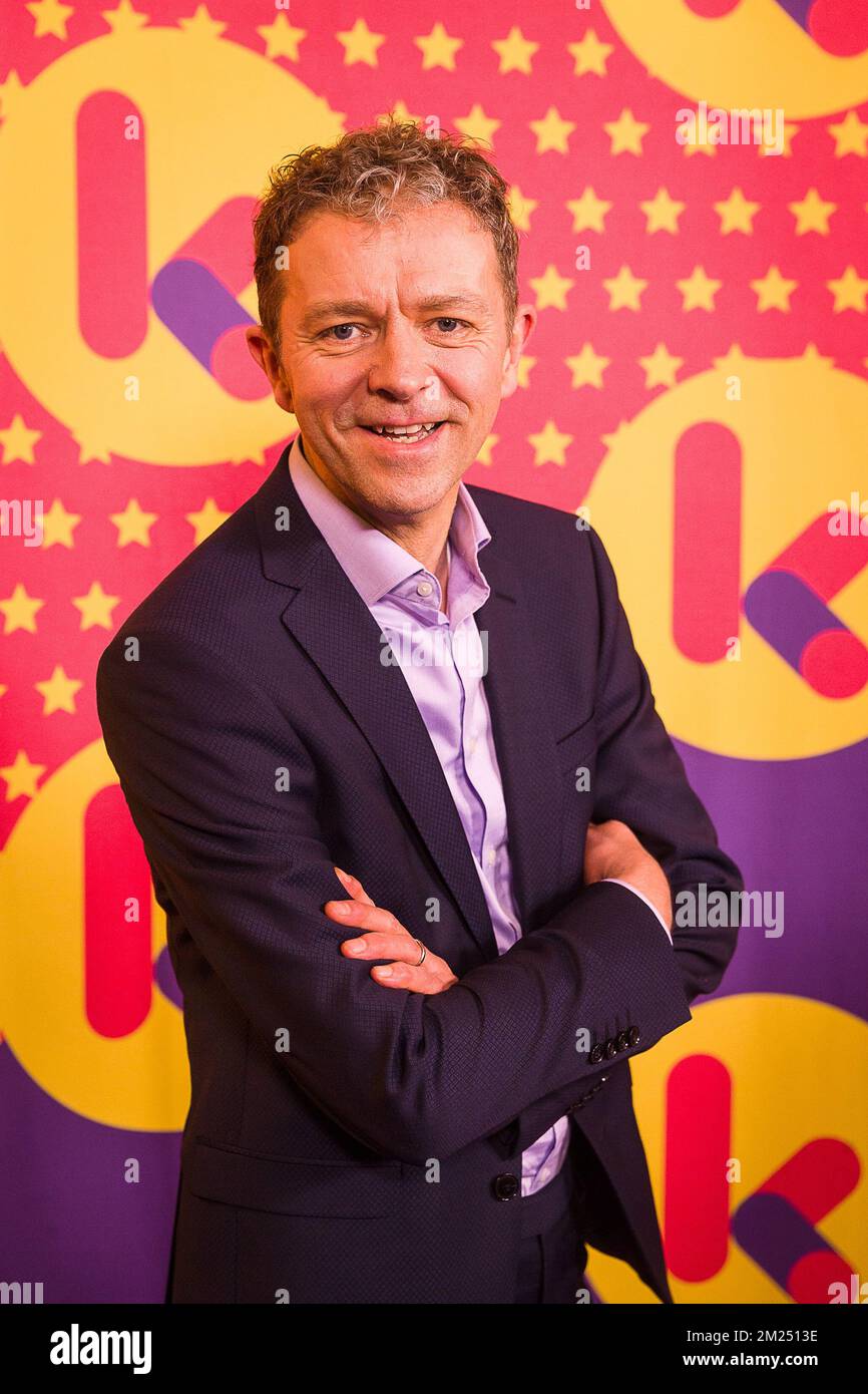 weatherman Frank Deboosere pictured during the 'Gala van de Gouden K's