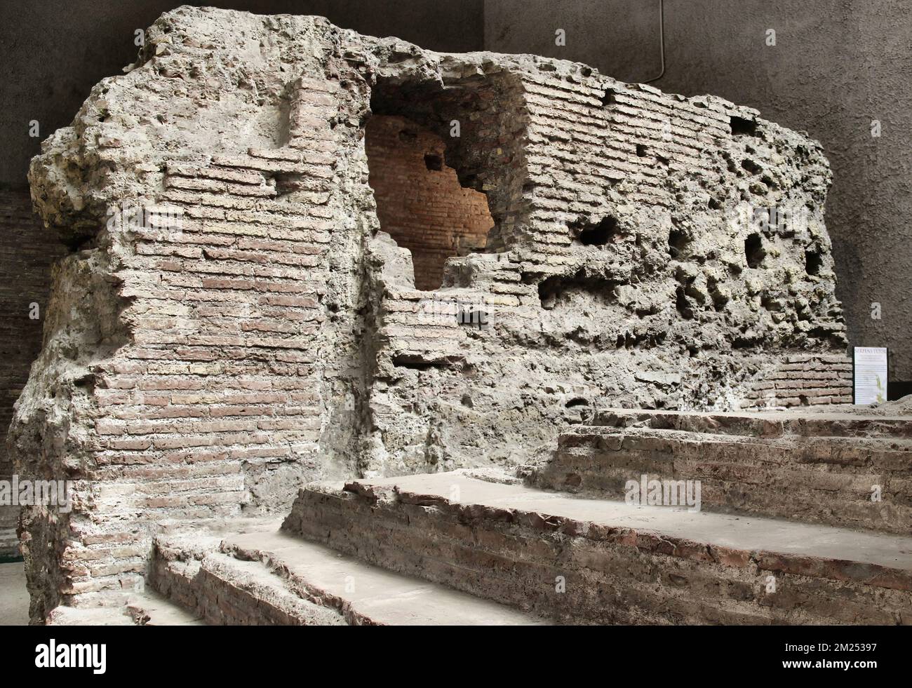 Remains Example The remains of the Stadium of Domitian are located under Piazza Navona ...
