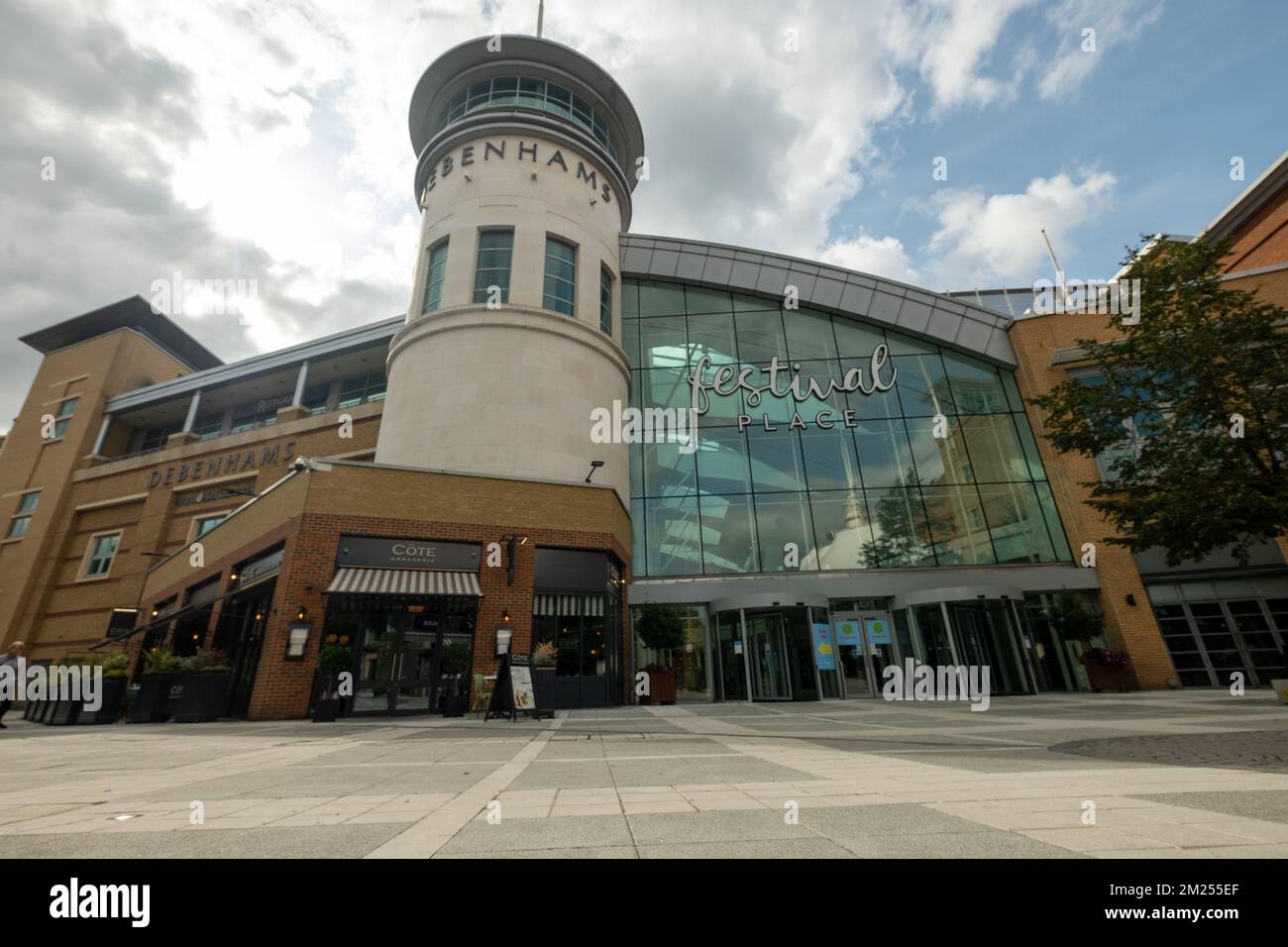 Basingstoke, UK September 2022 The Malls shopping centre, a large