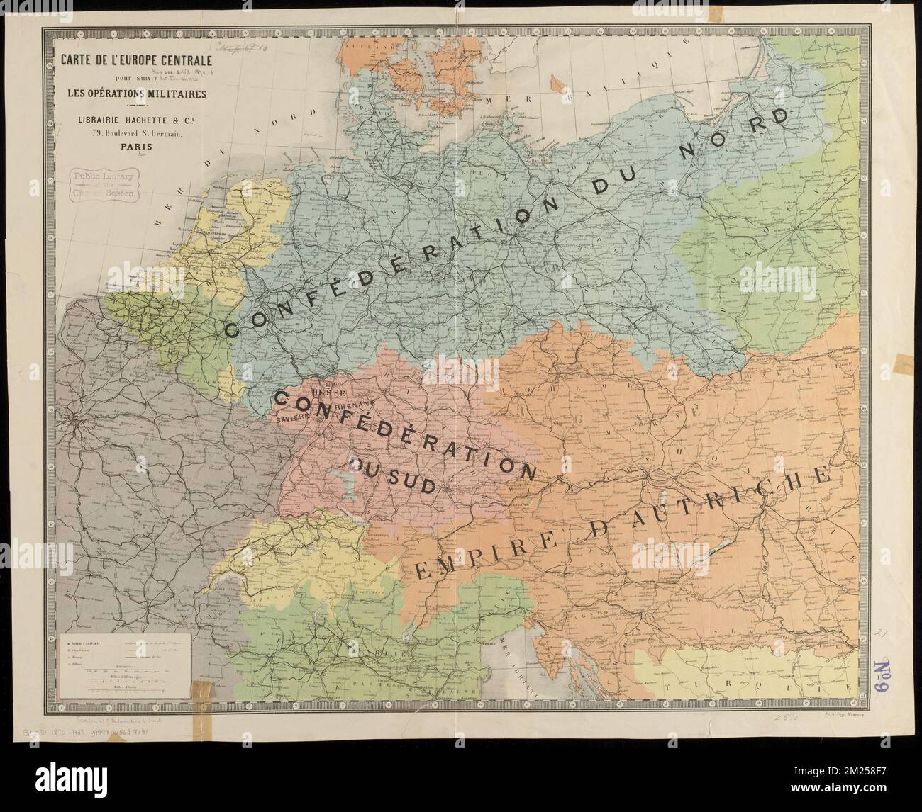Carte De L Europe Centrale Pour Suivre Les Op rations Militaires Carte De L Europe Centrale Pour Suivre Les Op rations Militaires