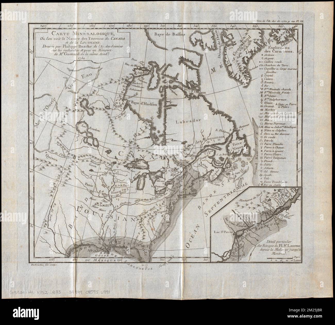 Carte min ralogique o l 39 on voit - Carte Mineralogique Ou Lon Voit La Nature Des Terreins Du Canada Et De La Louisiane Canada Maps Early Works To 1800 United States Maps Early Works To 1800 Mines And Mineral Resources Canada Maps Early Works To 1800 Mines And Mineral Resources United States Maps Early Works To 1800 Norman B Leventhal Map Center Collection 2M25JBR 