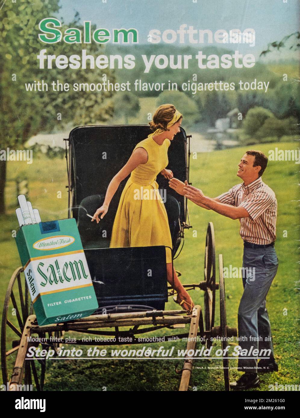 Vintage 17 April 1964 'Life' Magazine Advert, USA Stock Photo