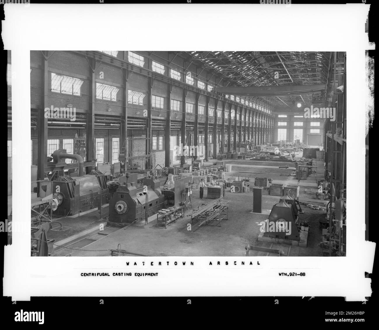 Centrifugal casting equipment , Armories, Ordnance industry, Factories