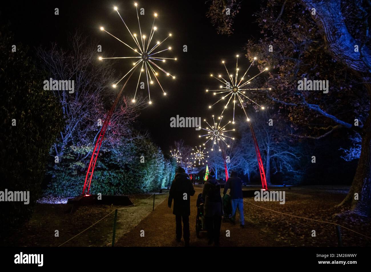 Woodstock, England, 13th December 2022, Christmas at Blenheim Palace