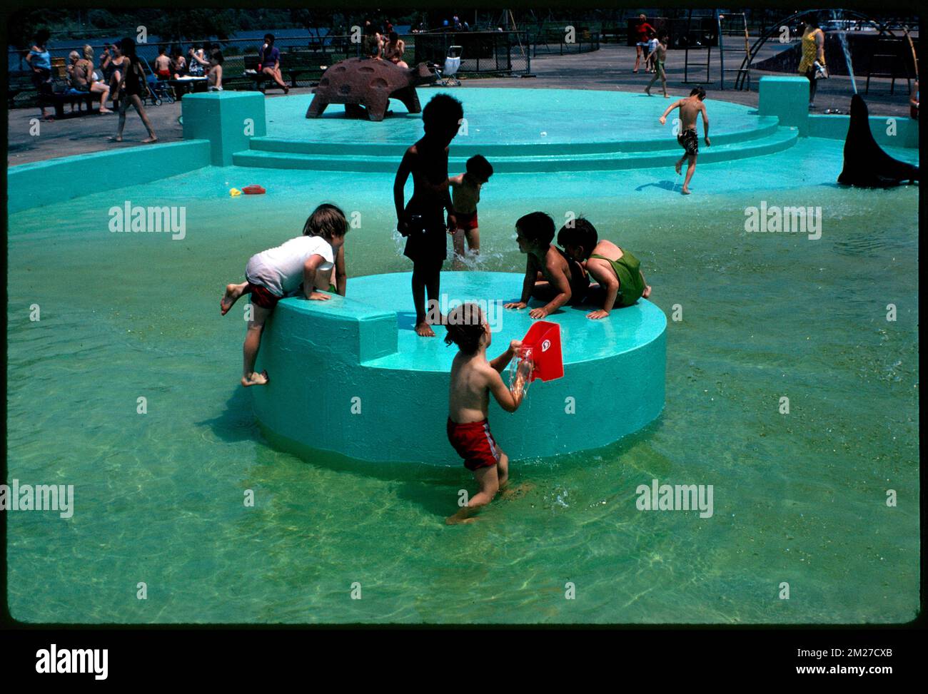 Charles River MDC playground Soldiers' Field Road, Allston part of