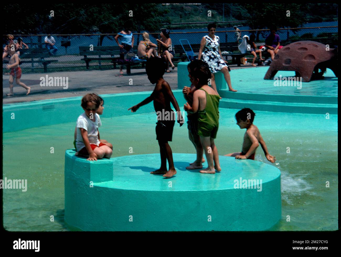 Charles River MDC playground Soldiers' Field Road, Allston part of