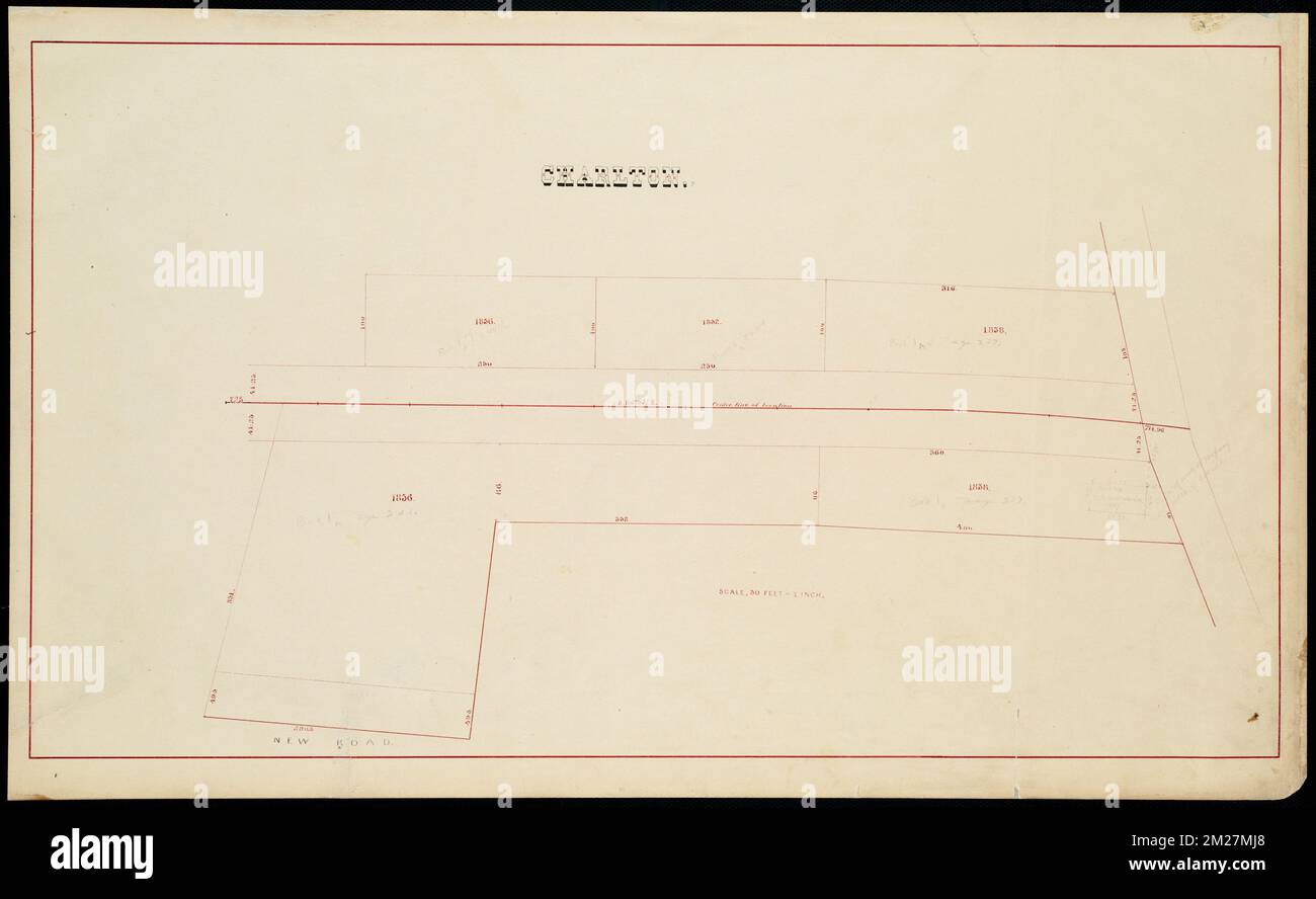 Railroad maps of Charlton, MA