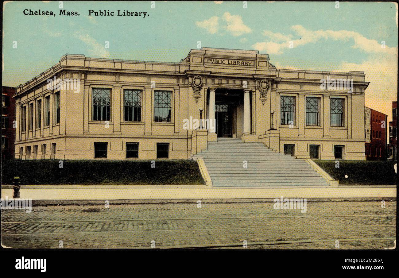 Chelsea, Mass. Public library , Public libraries, Chelsea Public