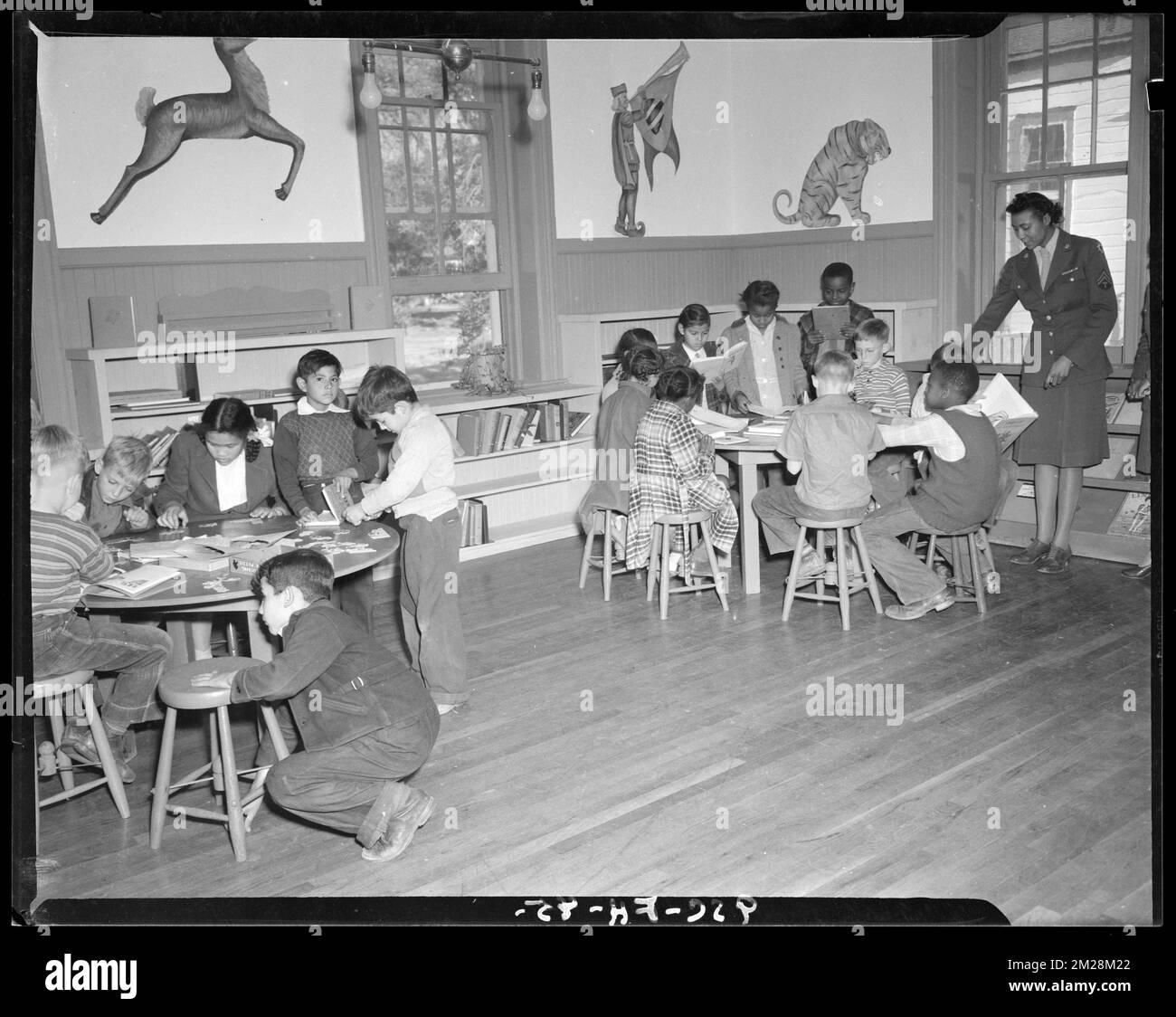Playing school Black and White Stock Photos & Images - Alamy