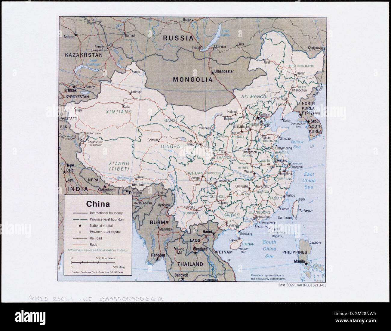 China , China, Maps Norman B. Leventhal Map Center Collection Stock